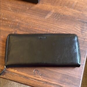 Lodis Black Leather Wallet